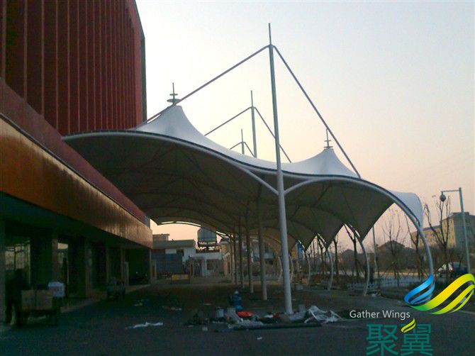 公園陽光棚_風(fēng)景棚_膜結(jié)構(gòu)景觀