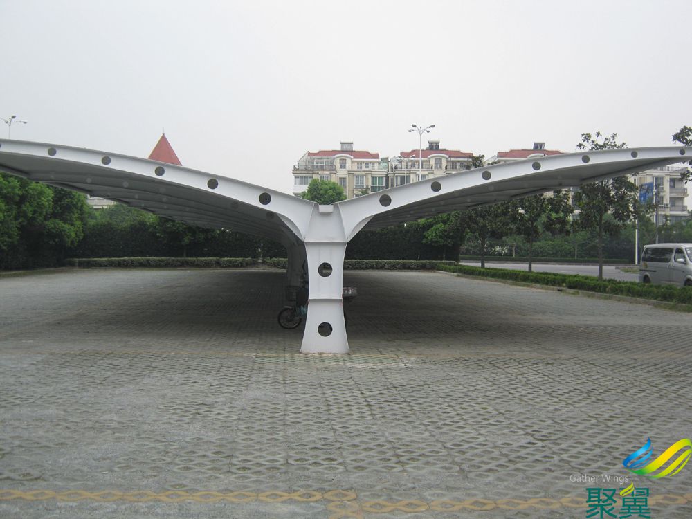 廣場膜結(jié)構(gòu)車棚,膜結(jié)構(gòu)車棚