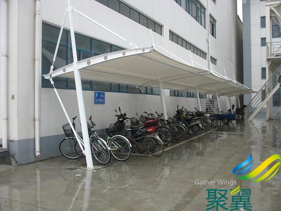 自行車棚_膜結(jié)構(gòu)自行車棚_膜結(jié)構(gòu)自行車棚款式