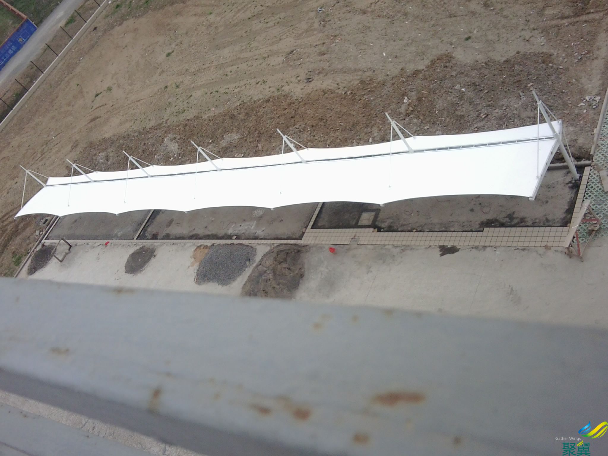 常州溧陽(yáng)衛(wèi)生院工程膜結(jié)構(gòu)車(chē)棚