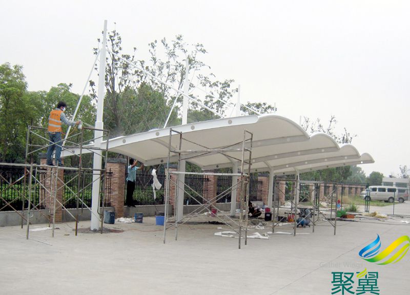 南京第壹有機機電有限公司車棚