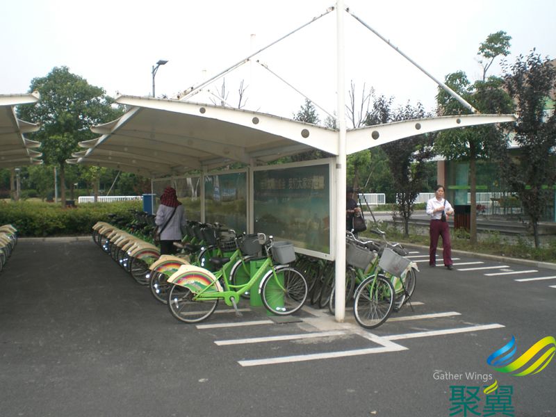 停車棚膜結(jié)構(gòu),停車棚膜結(jié)構(gòu)搭建