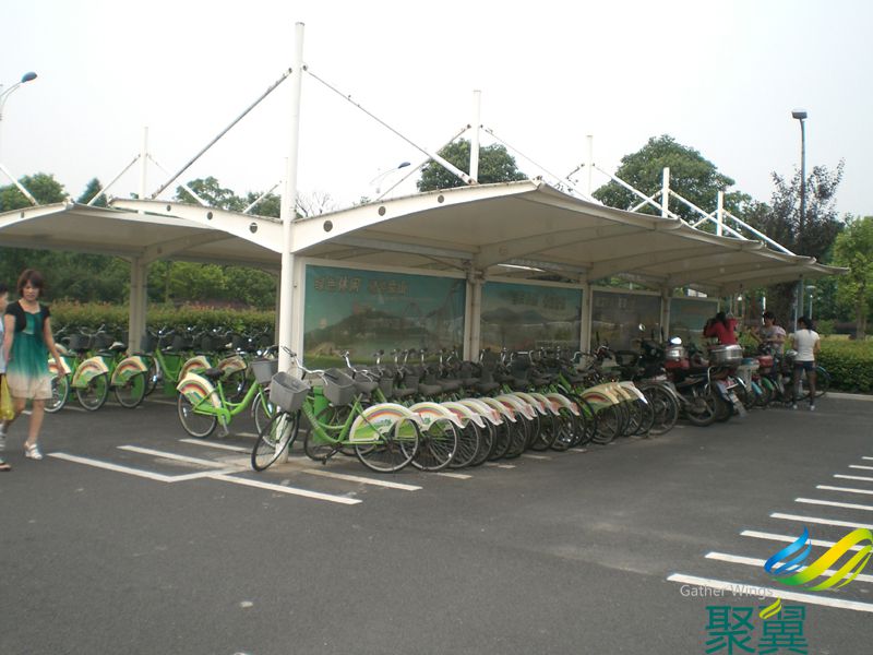 停車棚膜結(jié)構(gòu),停車棚膜結(jié)構(gòu)搭建