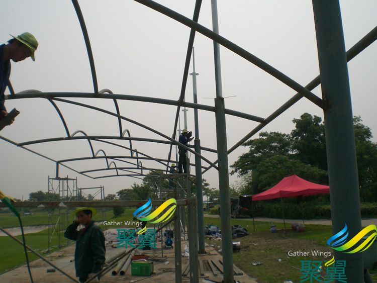 臺(tái)膜結(jié)構(gòu)雨篷,昆山膜結(jié)構(gòu)雨篷