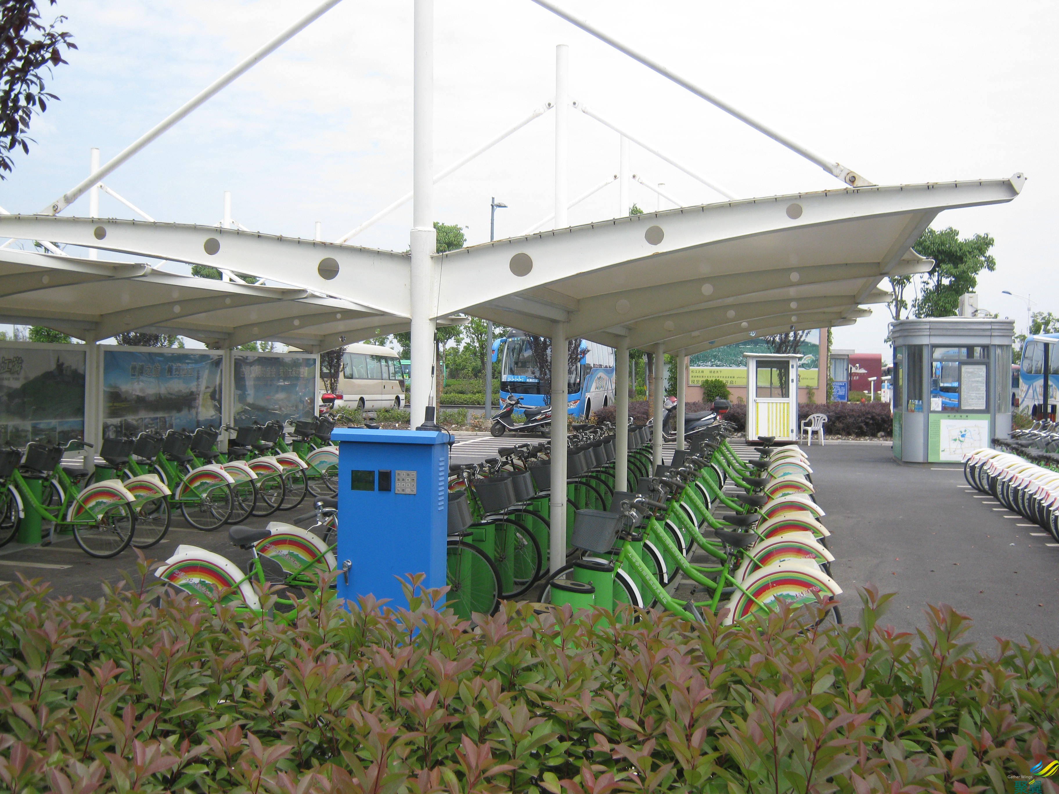 停車棚膜結(jié)構(gòu),停車棚膜結(jié)構(gòu)搭建