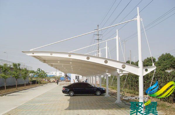 上海膜結(jié)構(gòu)車棚,膜結(jié)構(gòu)車棚