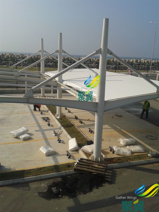 膜結(jié)構(gòu)車棚