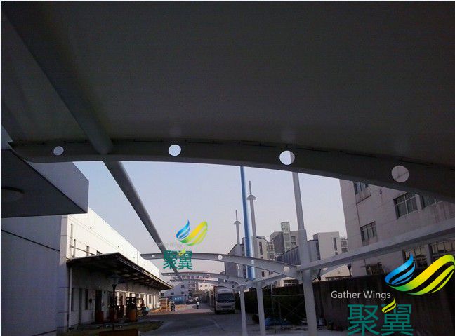 膜結(jié)構(gòu)車棚搭建,膜結(jié)構(gòu)車棚