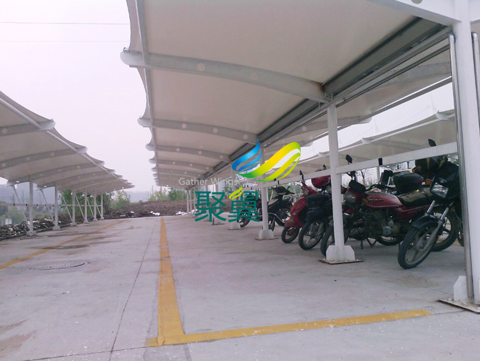 松江膜結(jié)構(gòu)自行車棚