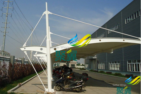 膜結(jié)構(gòu)車棚安裝