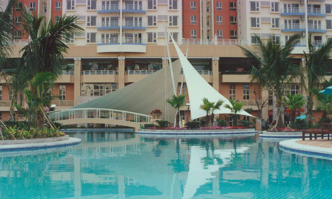 聚翼-泳池景觀膜