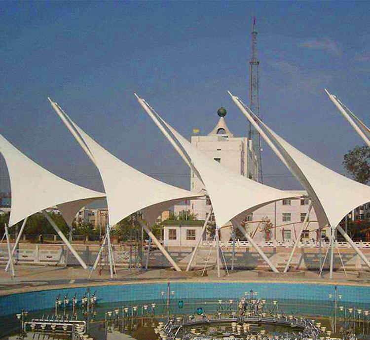 休閑膜結構景觀