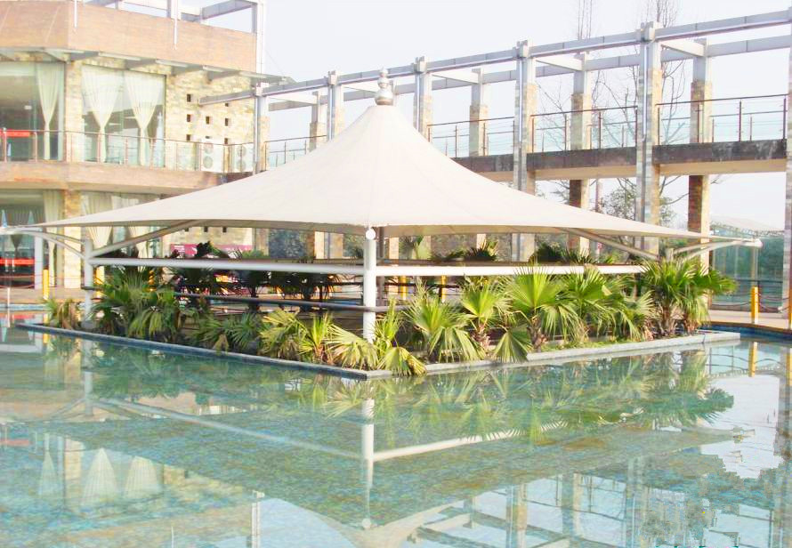 單冒頂景觀膜結(jié)構(gòu)