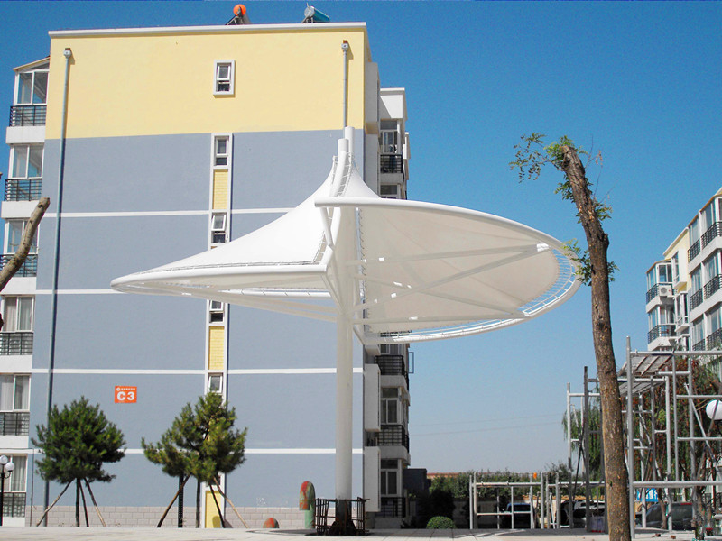 膜結(jié)構(gòu)景觀棚戶外大型膜結(jié)構(gòu)膜傘 型號JY-100MS