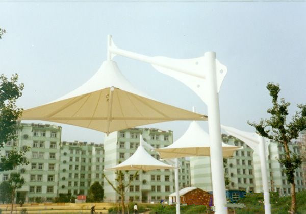 吊傘膜結(jié)構(gòu)建筑|景觀吊傘JY-100DS安裝