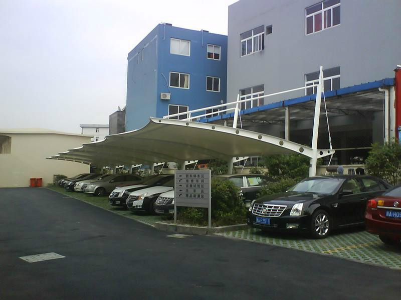 上海市松江區(qū)膜結(jié)構(gòu)停車棚施工安裝