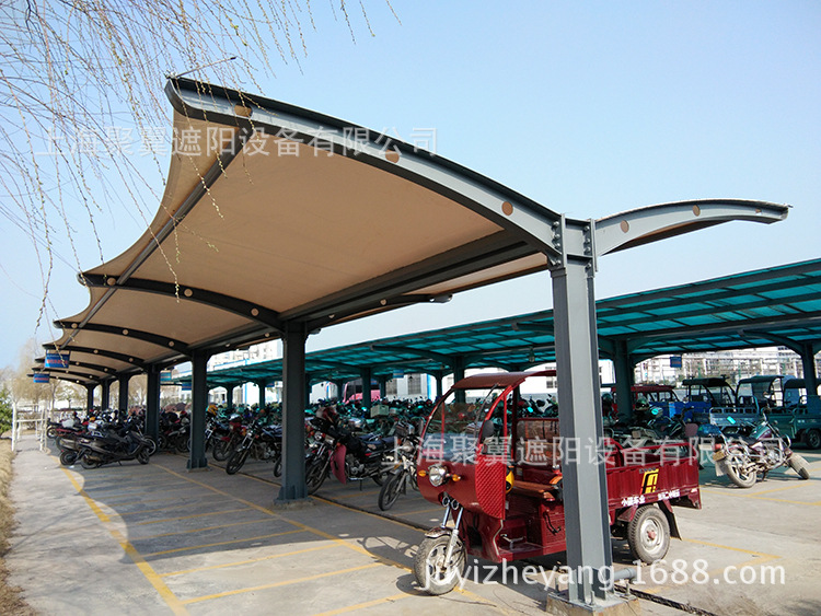 拆卸式經(jīng)典電瓶車(chē)棚-停放雙排電瓶車(chē)棚-充電瓶車(chē)棚