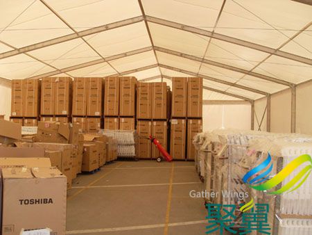 聚翼大型倉(cāng)儲(chǔ)膜結(jié)構(gòu) 精致的外觀 壽命長(zhǎng) 經(jīng)久耐用