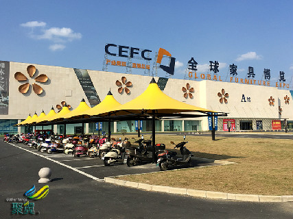 裝飾性烤漆車棚較強(qiáng),裝飾性烤漆車棚壽命.車棚美觀