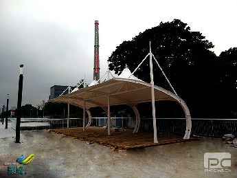 張拉膜結(jié)構(gòu)帽頂式-張拉膜結(jié)構(gòu)景觀結(jié)構(gòu)形式