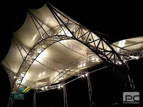 夜間舞臺柔性膜材-夜間舞臺節(jié)能凸顯華麗