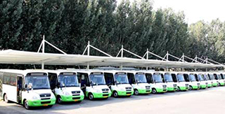 如何節(jié)省南京大巴車膜結(jié)構(gòu)車棚的維修清理費(fèi)用