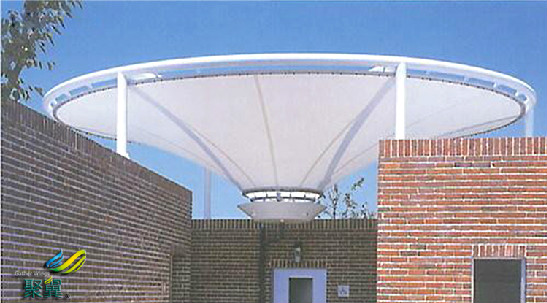 上海門廳膜結(jié)構(gòu)雨篷遮陽防雨*門廳膜結(jié)構(gòu)雨篷美觀大氣