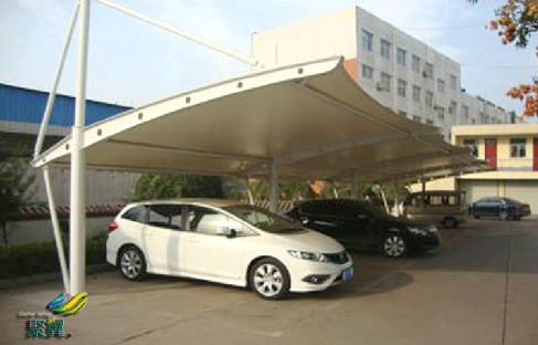 松江膜結(jié)構(gòu)車棚造型別致*松江膜結(jié)構(gòu)車棚設(shè)計(jì)多樣化