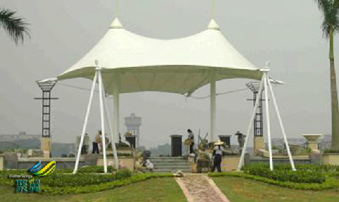 嘉興帽頂膜結(jié)構(gòu)半永久性建筑*嘉興帽頂膜結(jié)構(gòu)表面無靜電