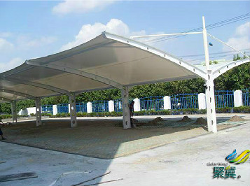 吉膜結(jié)構(gòu)車棚廠家訂制1安吉膜結(jié)構(gòu)車棚防紫外線2包送安裝