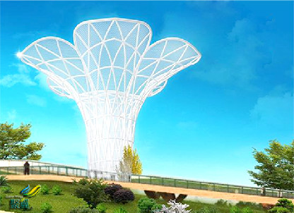 膜結(jié)構(gòu)建筑膜材防紫外線 膜結(jié)構(gòu)建筑造型優(yōu)美