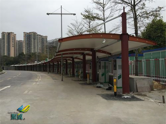 膜結(jié)構(gòu)車棚的裁剪制作方法