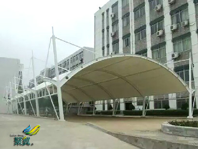 膜結(jié)構(gòu)車棚質(zhì)量的因素介紹 膜結(jié)構(gòu)車棚節(jié)點設(shè)計