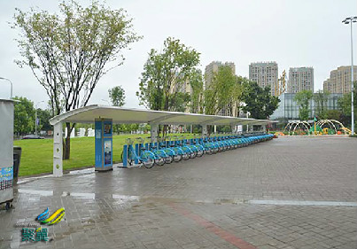 膜結(jié)構(gòu)車棚自行車棚|膜結(jié)構(gòu)車棚快速修補法