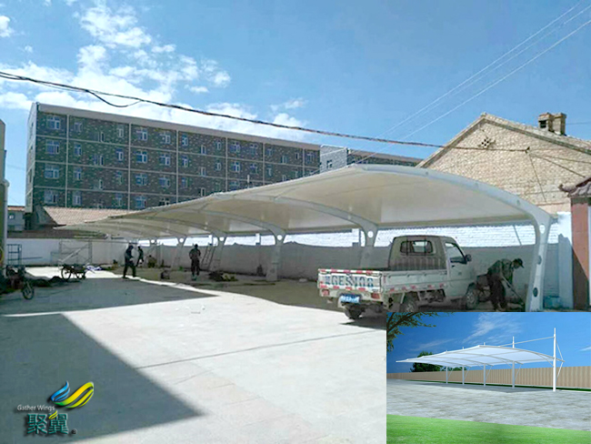 膜結(jié)構(gòu)車棚設(shè)計理論|膜結(jié)構(gòu)車棚