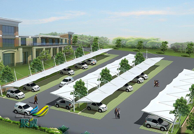 膜結(jié)構(gòu)車棚在鋼結(jié)構(gòu)焊接方面有待提升