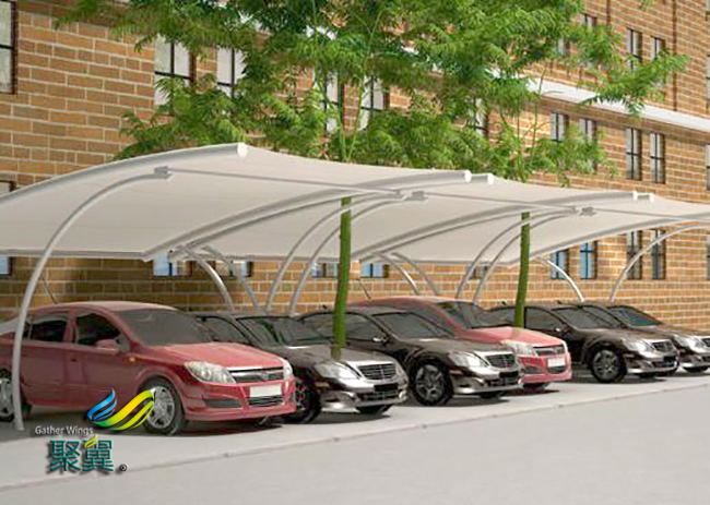 膜結(jié)構(gòu)車棚經(jīng)濟性|膜結(jié)構(gòu)車棚PVC膜材