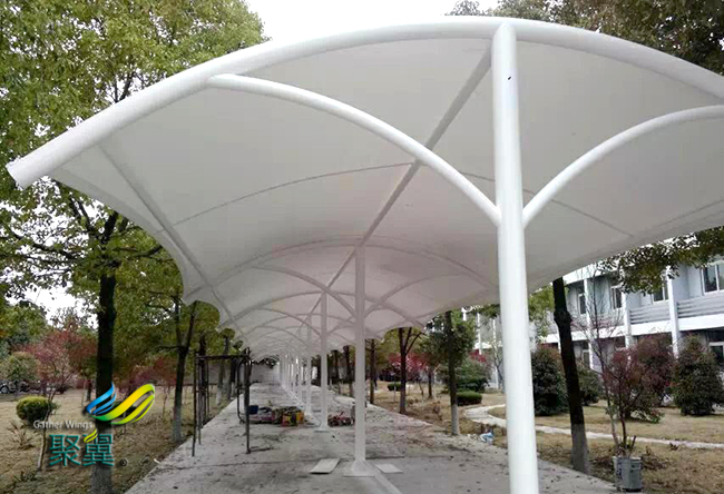 膜結(jié)構(gòu)車棚經(jīng)濟(jì)耐用|膜結(jié)構(gòu)車棚藝術(shù)性好