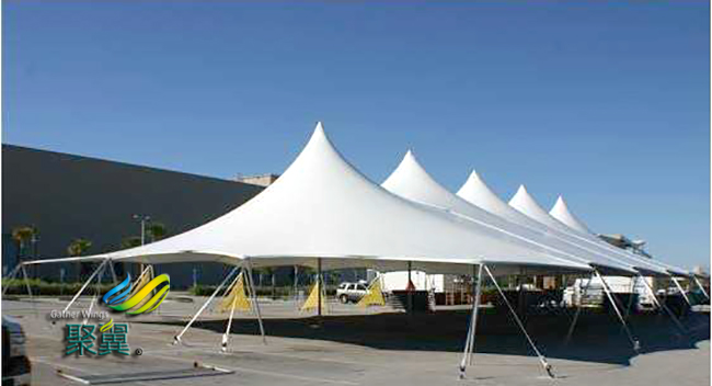 膜結(jié)構(gòu)車棚時(shí)尚美觀|張拉力|膜結(jié)構(gòu)車棚造型優(yōu)美