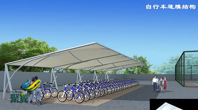    剖析薄膜結(jié)構(gòu)車棚特點|膜結(jié)構(gòu)車棚優(yōu)點  