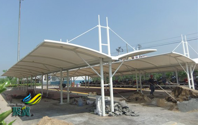  膜結(jié)構(gòu)車棚發(fā)展領(lǐng)域|膜結(jié)構(gòu)車棚抵抗沖擊性能