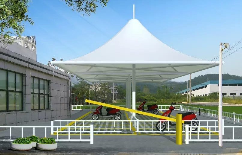   膜結(jié)構(gòu)車棚技術(shù)創(chuàng)新|膜結(jié)構(gòu)車棚電動車棚