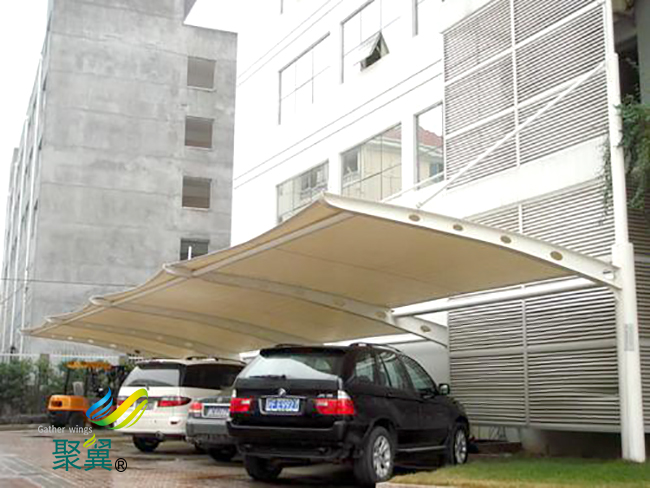 膜結(jié)構(gòu)車(chē)棚鋼構(gòu)件和龍骨連接|膜結(jié)構(gòu)車(chē)棚選材