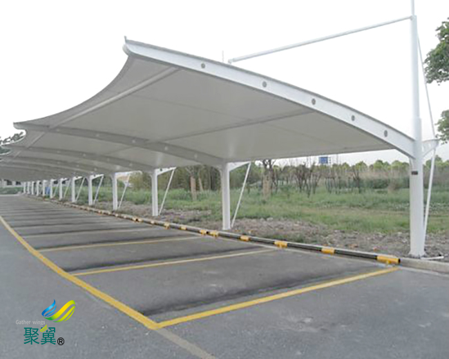 膜結(jié)構(gòu)車棚制圖繪制|膜結(jié)構(gòu)車棚建筑模式