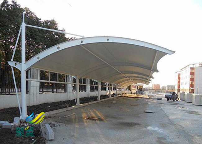  辨別膜結(jié)構(gòu)車棚質(zhì)量好壞|膜結(jié)構(gòu)車棚建筑構(gòu)造