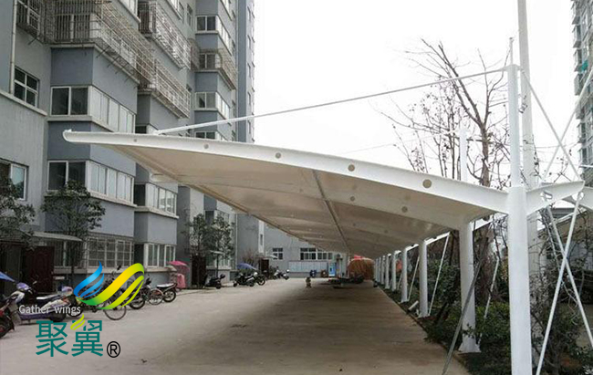 小型膜結(jié)構(gòu)車棚受青睞|膜結(jié)構(gòu)車棚自行車棚