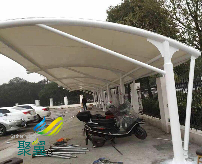 膜結(jié)構(gòu)車棚雨棚|膜結(jié)構(gòu)車棚綠色低碳