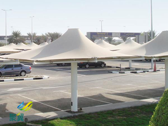 膜結(jié)構(gòu)車棚修復(fù)改造|膜結(jié)構(gòu)車棚停車棚