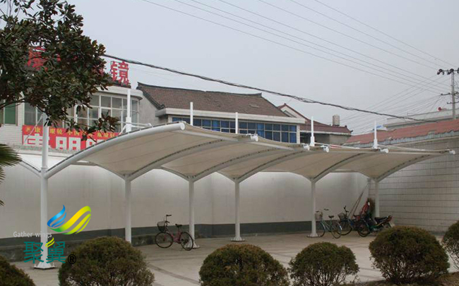 膜結(jié)構(gòu)車棚商業(yè)引流|膜結(jié)構(gòu)車棚框架除銹