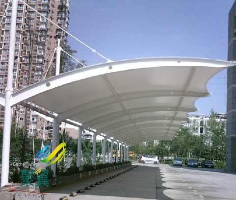 膜結(jié)構(gòu)車(chē)棚十分輕盈|膜結(jié)構(gòu)車(chē)棚多樣化